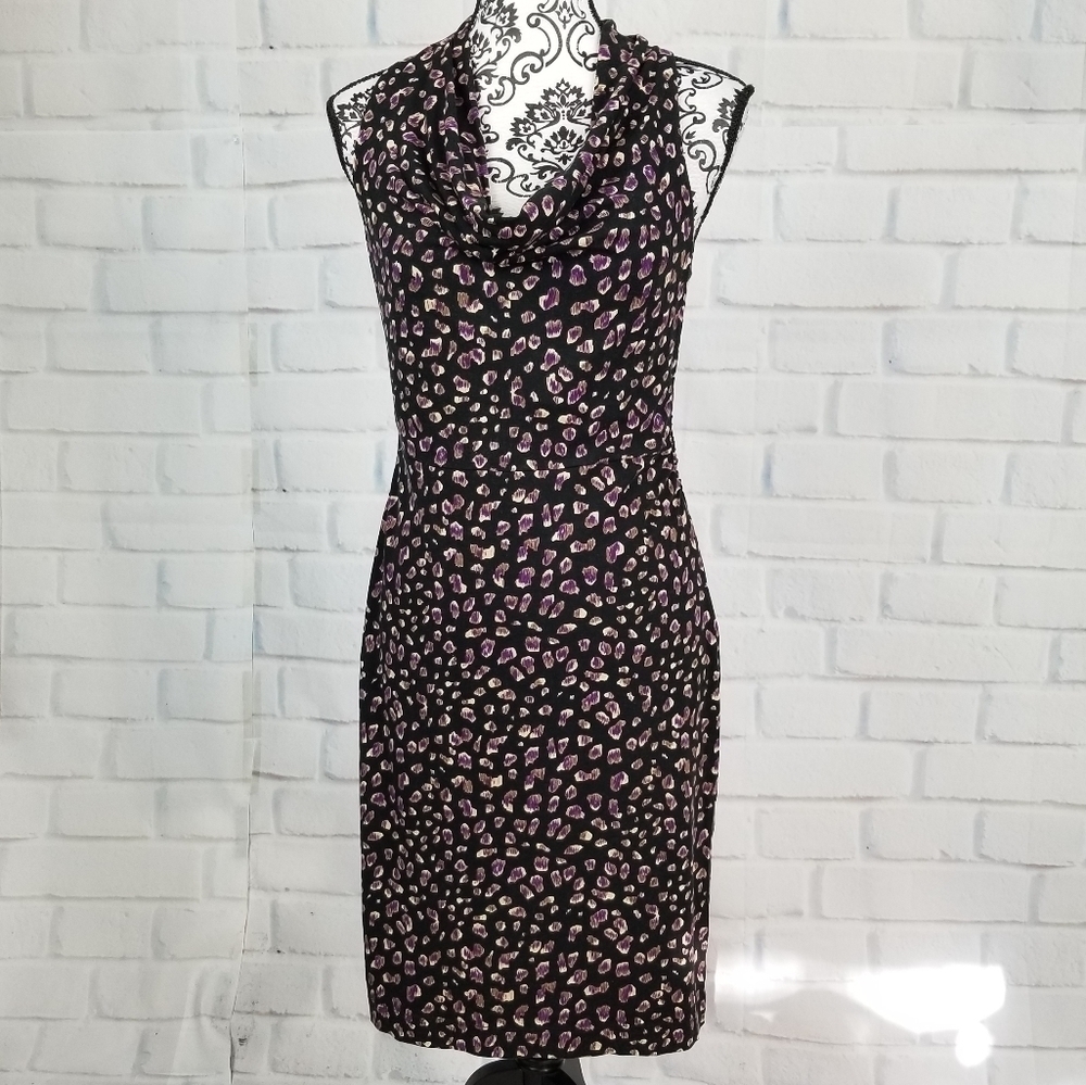 Ann Taylor sz small sleeveless stretch knit dress